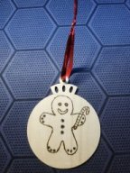 Weihnachtsbaumkugel - Lebkuchenmann