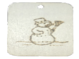 Schneemann (rechteckig)